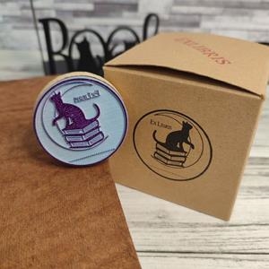 Segell EXLIBRIS de fusta Gat | Cooperativa autogestionària