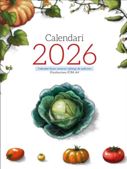 2026 Calendari de l'Hort | Cooperativa autogestionària