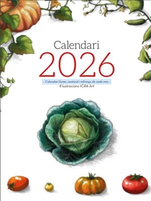 2026 Calendari de l'Hort | Cooperativa autogestionària