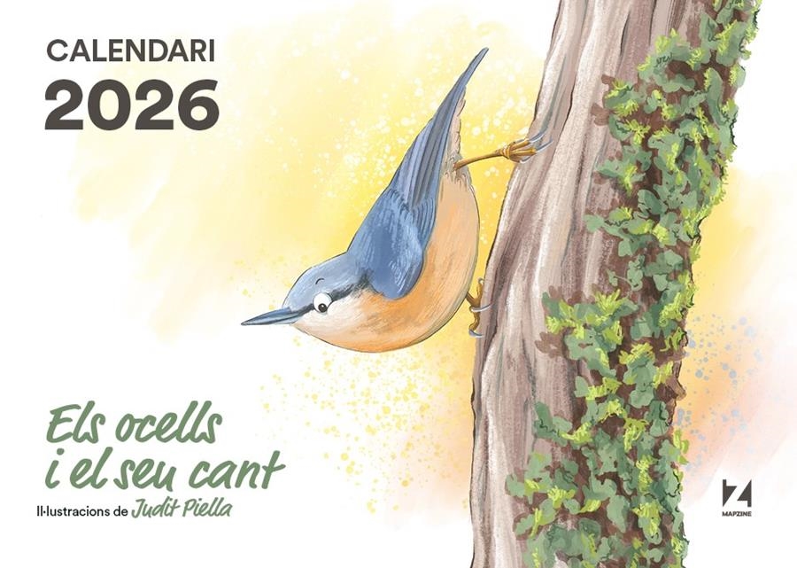 2026 Calendari Els ocells i el seu cant | MAPZINE