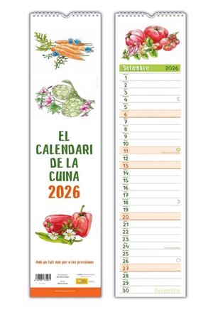 2026 Calendari de la cuina | Cooperativa autogestionària