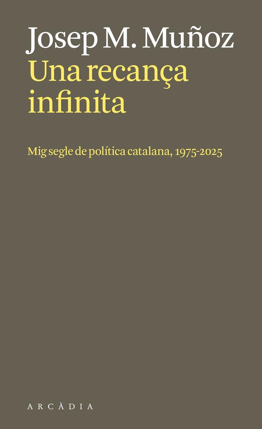 Una recança infinita | Muñoz Lloret, Josep Maria | Cooperativa autogestionària
