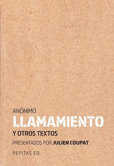 Llamamiento | Anónimo | Cooperativa autogestionària