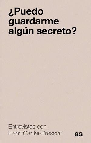 ¿Puedo guardarme algún secreto? | Cartier-Bresson, Henri | Cooperativa autogestionària