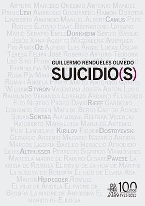 Suicidio(s) | Rendueles Olmedo, Guillermo