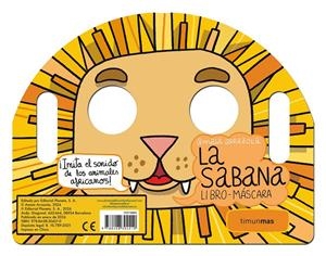 La sabana. Libro-máscara | Arrazola, Amaia | Cooperativa autogestionària