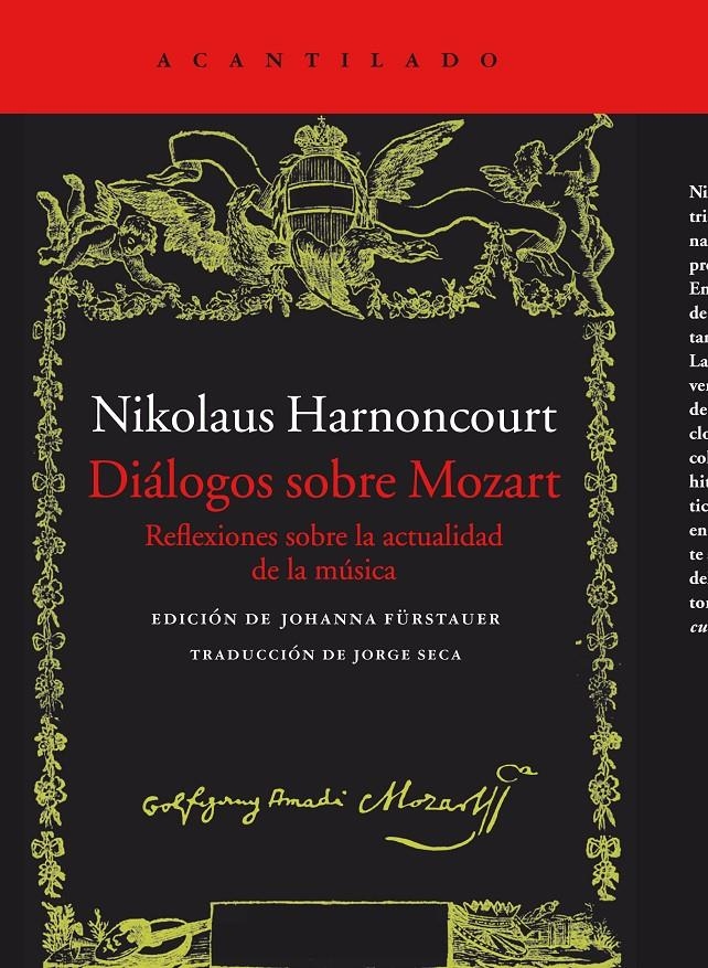 Diálogos sobre Mozart | Harnoncourt, Nikolaus | Cooperativa autogestionària