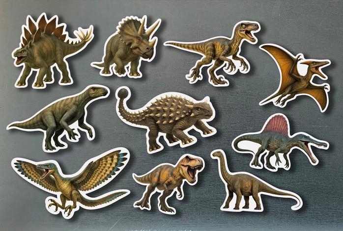 Magnéticos dinosaurios
