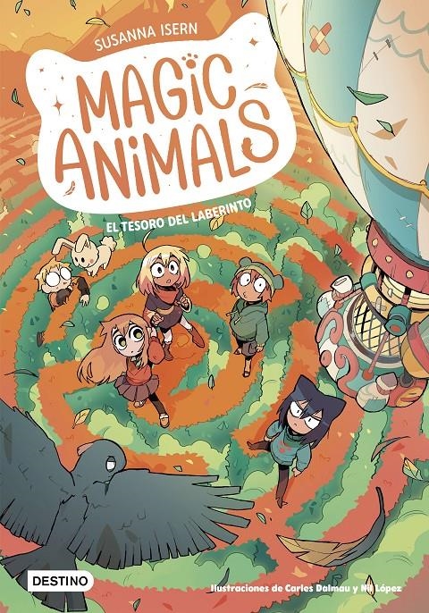 Magic Animals 11. El tesoro del laberinto | Isern, Susanna/Dalmau, Carles/López, Nil | Cooperativa autogestionària