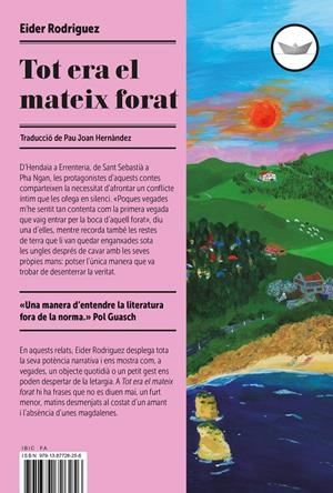 Tot era el mateix forat | Rodriguez, Eider | Cooperativa autogestionària
