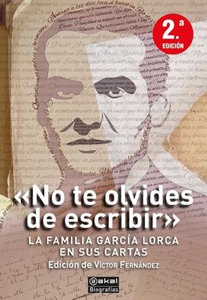 "No te olvides de escribir" | García Lorca, Federico/Lorca Romero, Vicenta | Cooperativa autogestionària