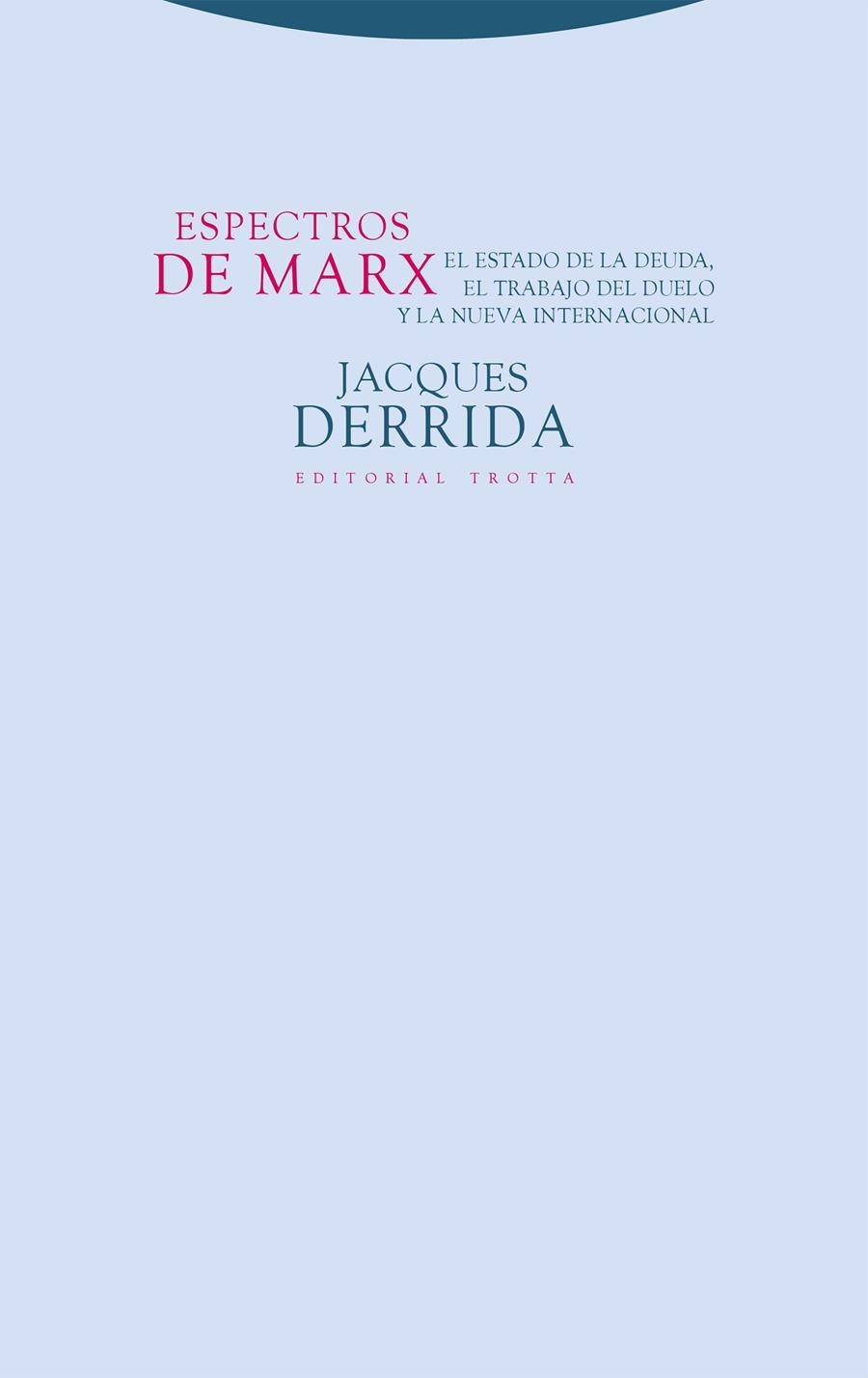 Espectros de Marx | Derrida, Jacques | Cooperativa autogestionària