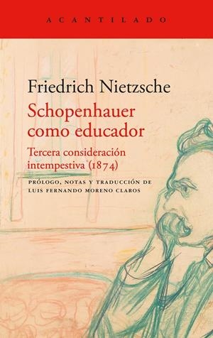 Schopenhauer como educador | Nietzsche, Friedrich