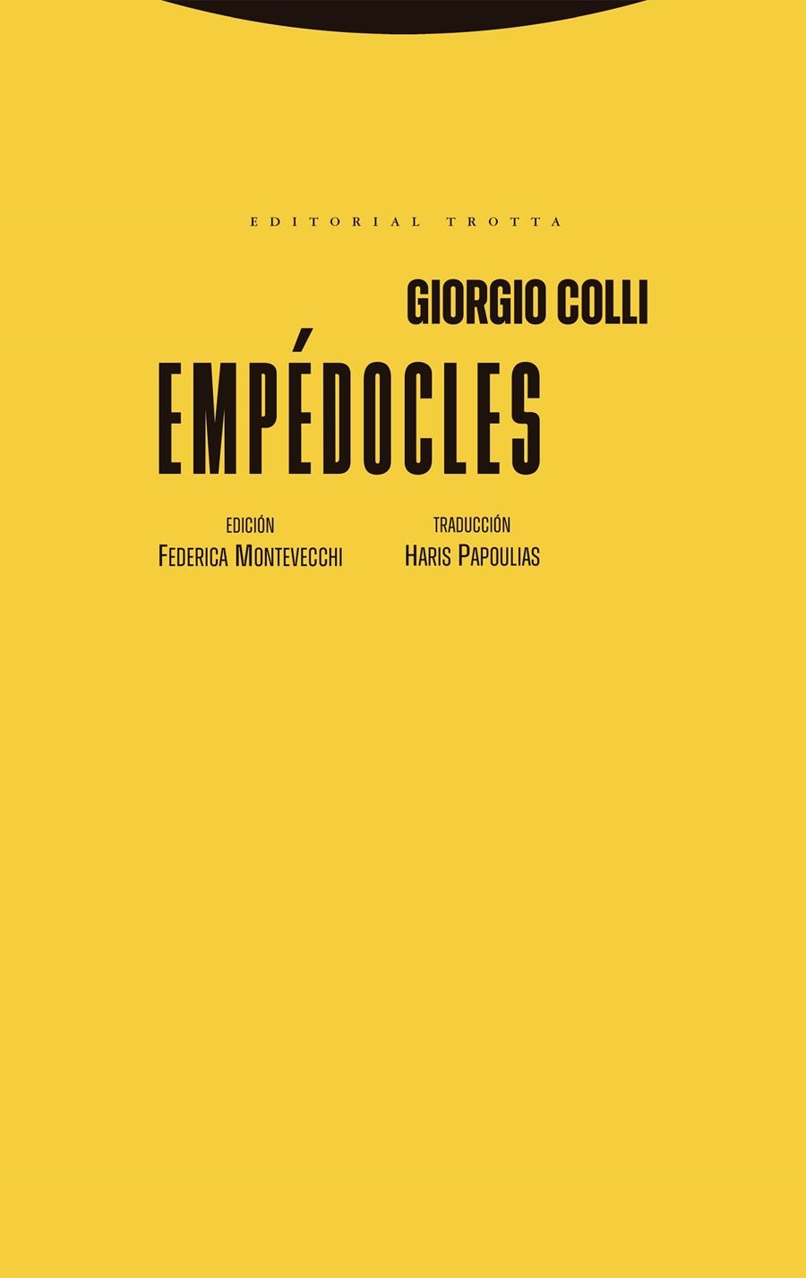 Empédocles | Colli, Giorgio | Cooperativa autogestionària