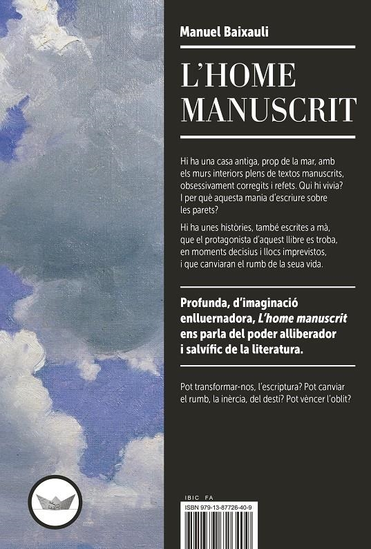 L'home manuscrit | Baixauli Mateu, Manuel | Cooperativa autogestionària
