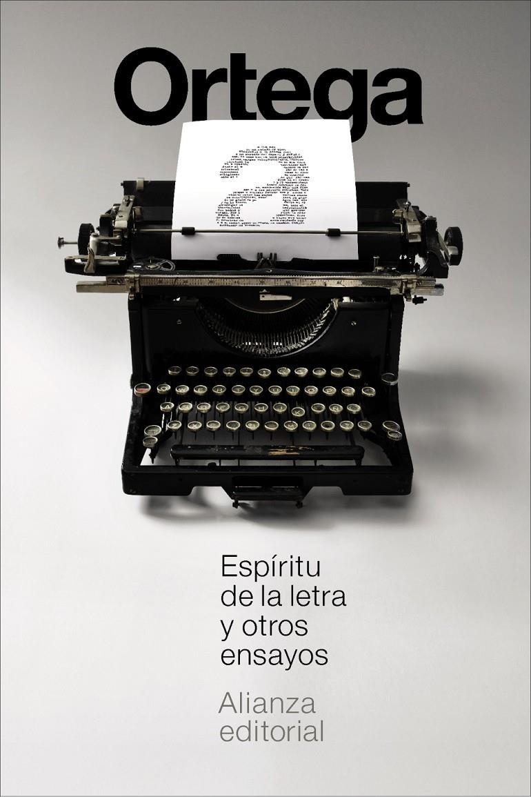 Espíritu de la letra y otros ensayos | Ortega y Gasset, José | Cooperativa autogestionària