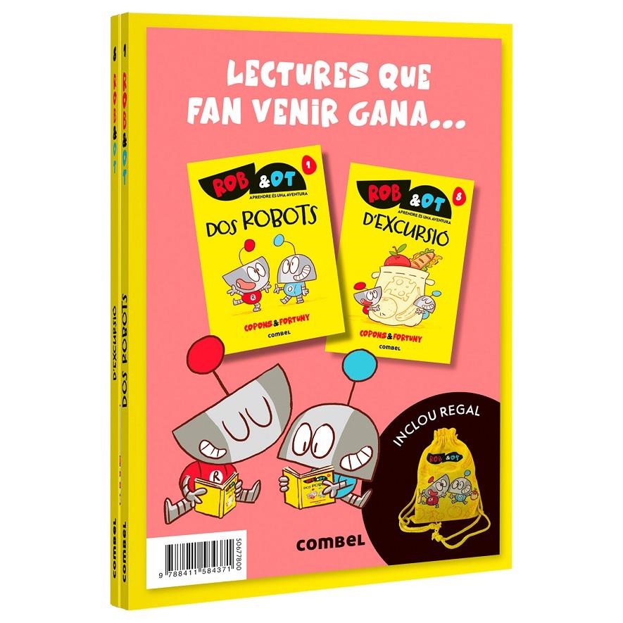 pack Rob&Ot (1 i 8). Tornada a l'escola | Copons Ramon, Jaume/Copons Ramon, Jaume | Cooperativa autogestionària