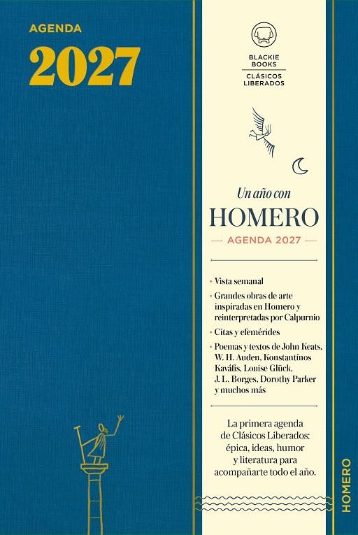 2027 Agenda Clásicos Liberados – Un año con Homero | Comité Argos | Cooperativa autogestionària