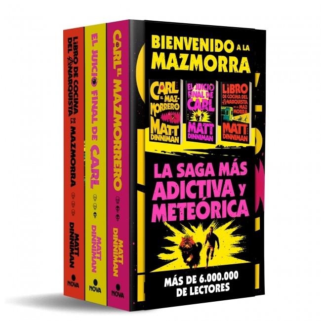 Pack Bienvenido a la mazmorra (Carl el Mazmorrero | El juicio final de Carl | El | Dinniman, Matt | Cooperativa autogestionària