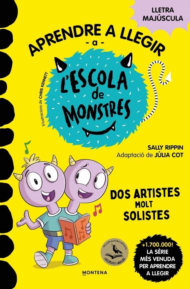 Aprendre a llegir a l'Escola de Monstres 24 - Dos artistes molt solistes | Rippin, Sally | Cooperativa autogestionària