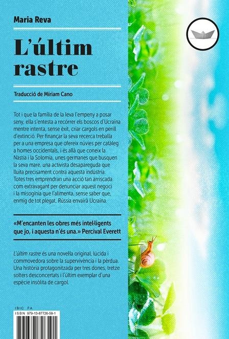 L'últim rastre | Reva, Maria | Cooperativa autogestionària