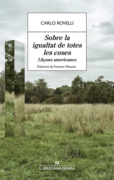 Sobre la igualtat de totes les coses | Rovelli, Carlo | Cooperativa autogestionària