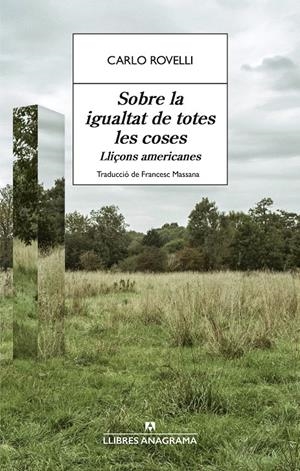 Sobre la igualtat de totes les coses | Rovelli, Carlo | Cooperativa autogestionària