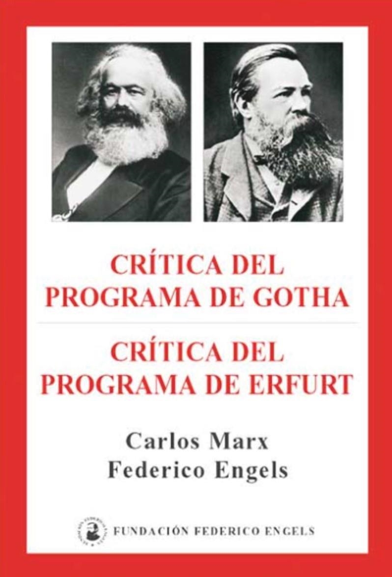 Crítica del programa de gotha ; Crítica del programa de erfurt | Engels, Friedrich / Marx, Karl | Cooperativa autogestionària