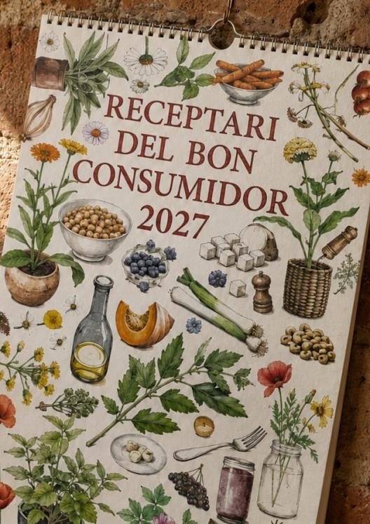 2027 Calendari Receptari del Bon Consumidor | Col·lectiu Eixarcolant | Cooperativa autogestionària