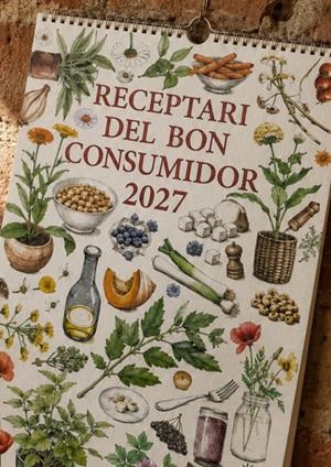 2027 Calendari Receptari del Bon Consumidor | Col·lectiu Eixarcolant | Cooperativa autogestionària