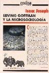 Erving Goffman y la microsociología | Joseph, Isaac | Cooperativa autogestionària