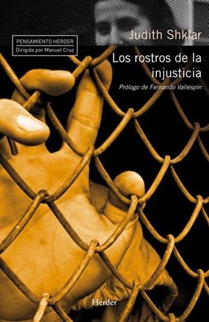 Los rostros de la injusticia | Shklar, Judith | Cooperativa autogestionària