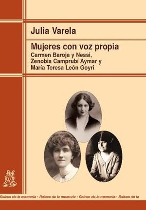 Mujeres con voz propia | Varela, Julia | Cooperativa autogestionària