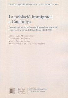 La població immigrada a Catalunya | DDAA | Cooperativa autogestionària